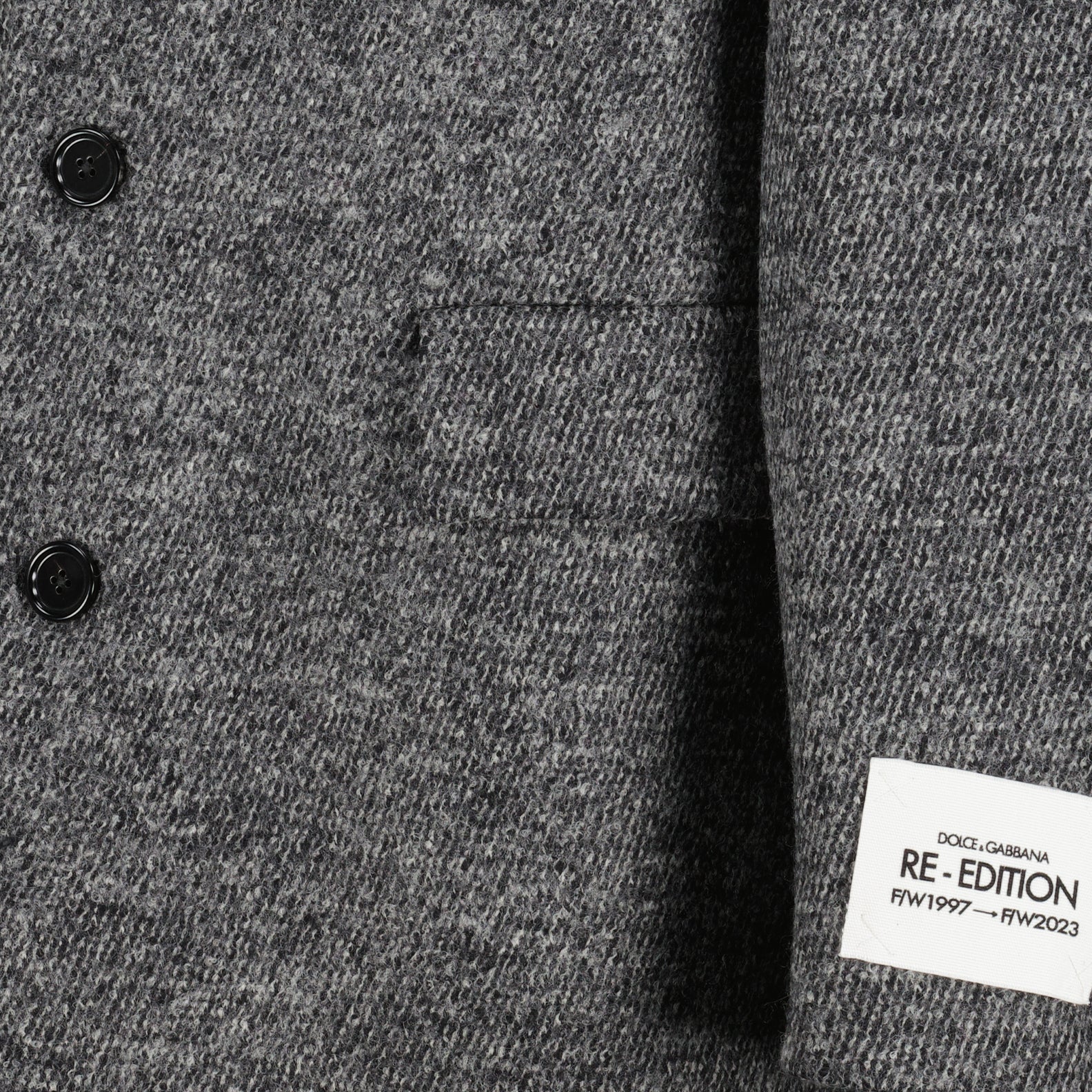 Grey Wool Re-Edition Coat