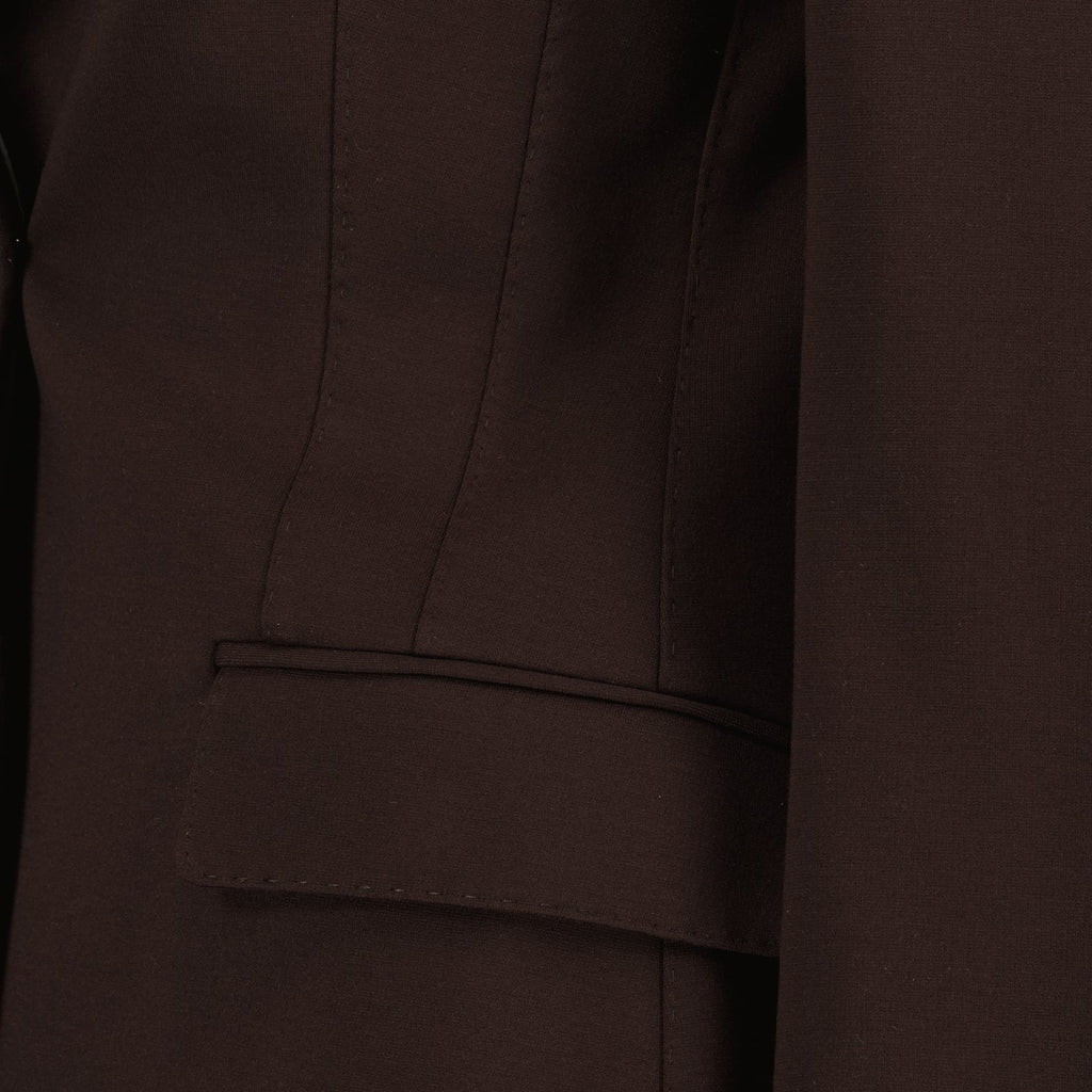 Dolce & Gabbana blazer, brown blazer, luxury menswear, high-end fashion, stylish blazer