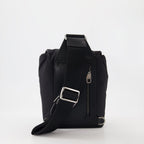 luxury belt bag, nylon belt bag, Dolce & Gabbana bag, designer accessories, high-end fashion belt bag