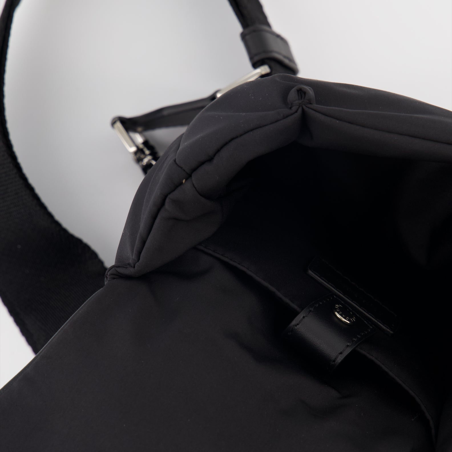 luxury belt bag, nylon belt bag, Dolce & Gabbana bag, designer accessories, high-end fashion belt bag