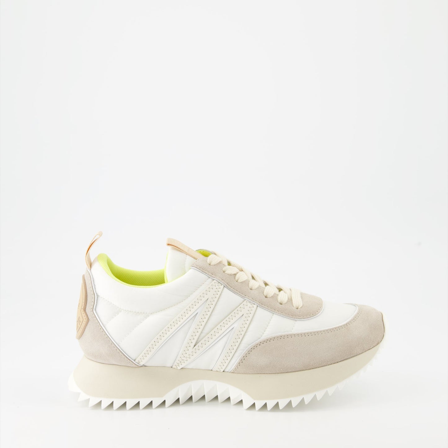 Moncler sneakers, luxury sneakers, nylon and suede sneakers, designer footwear, Pacey sneakers