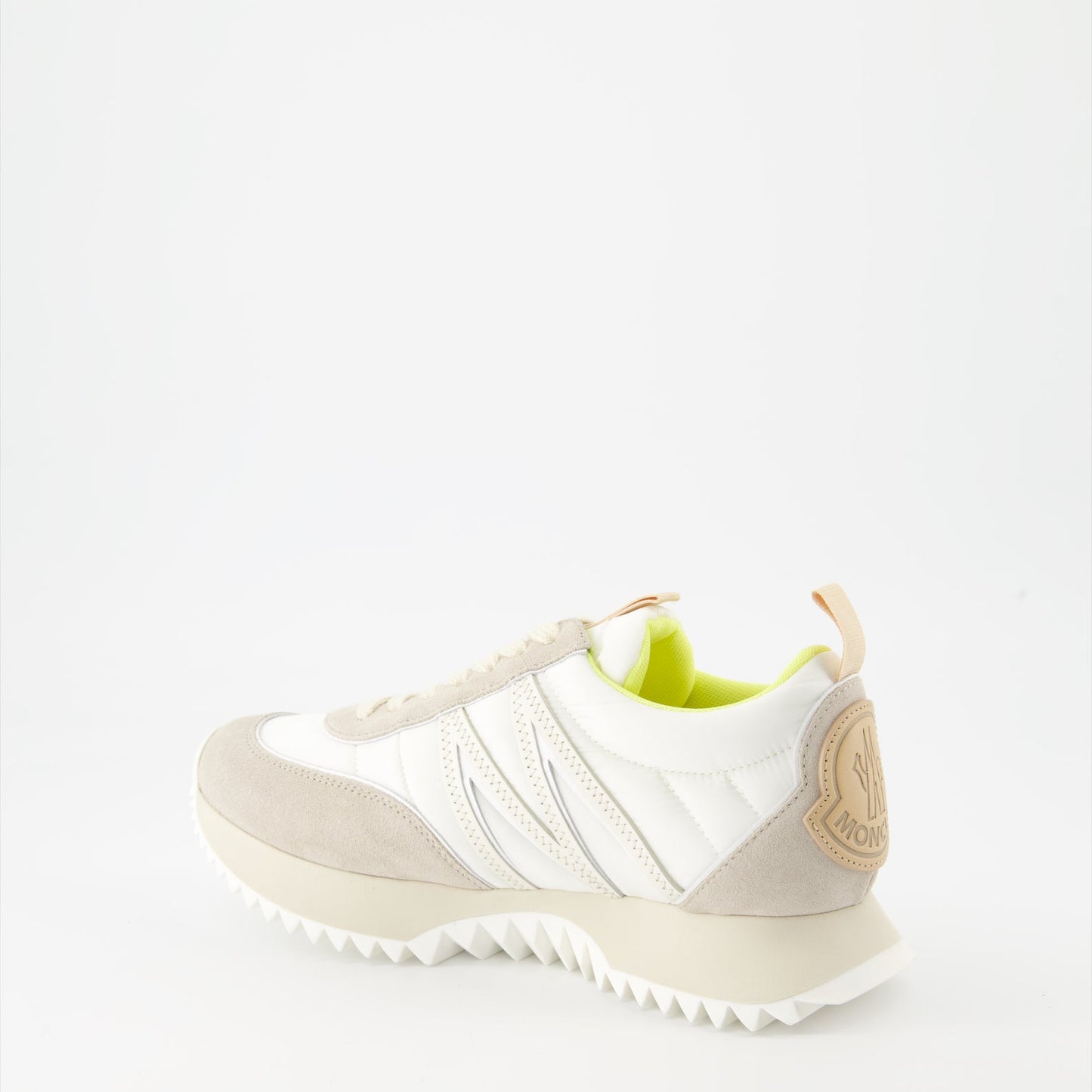 Moncler sneakers, luxury sneakers, nylon and suede sneakers, designer footwear, Pacey sneakers