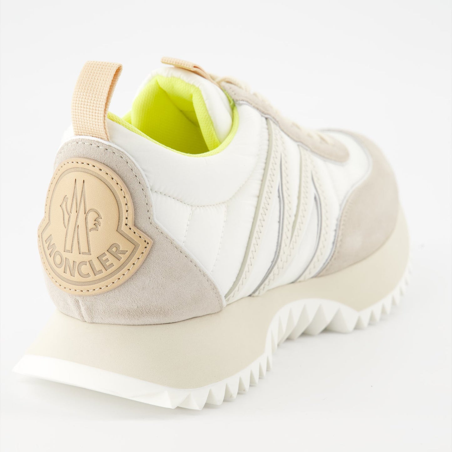 Moncler sneakers, luxury sneakers, nylon and suede sneakers, designer footwear, Pacey sneakers