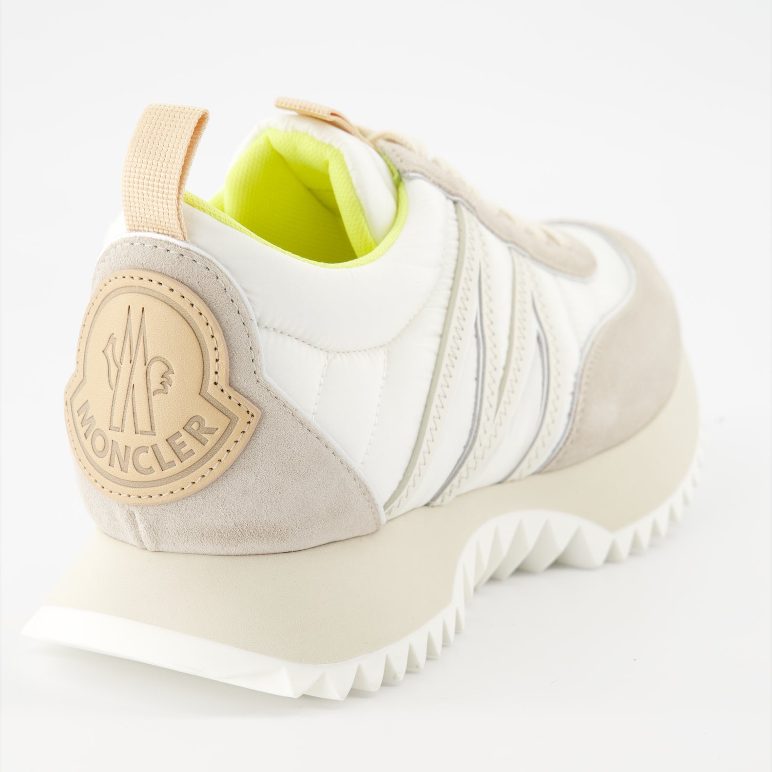 Moncler sneakers, luxury sneakers, nylon and suede sneakers, designer footwear, Pacey sneakers