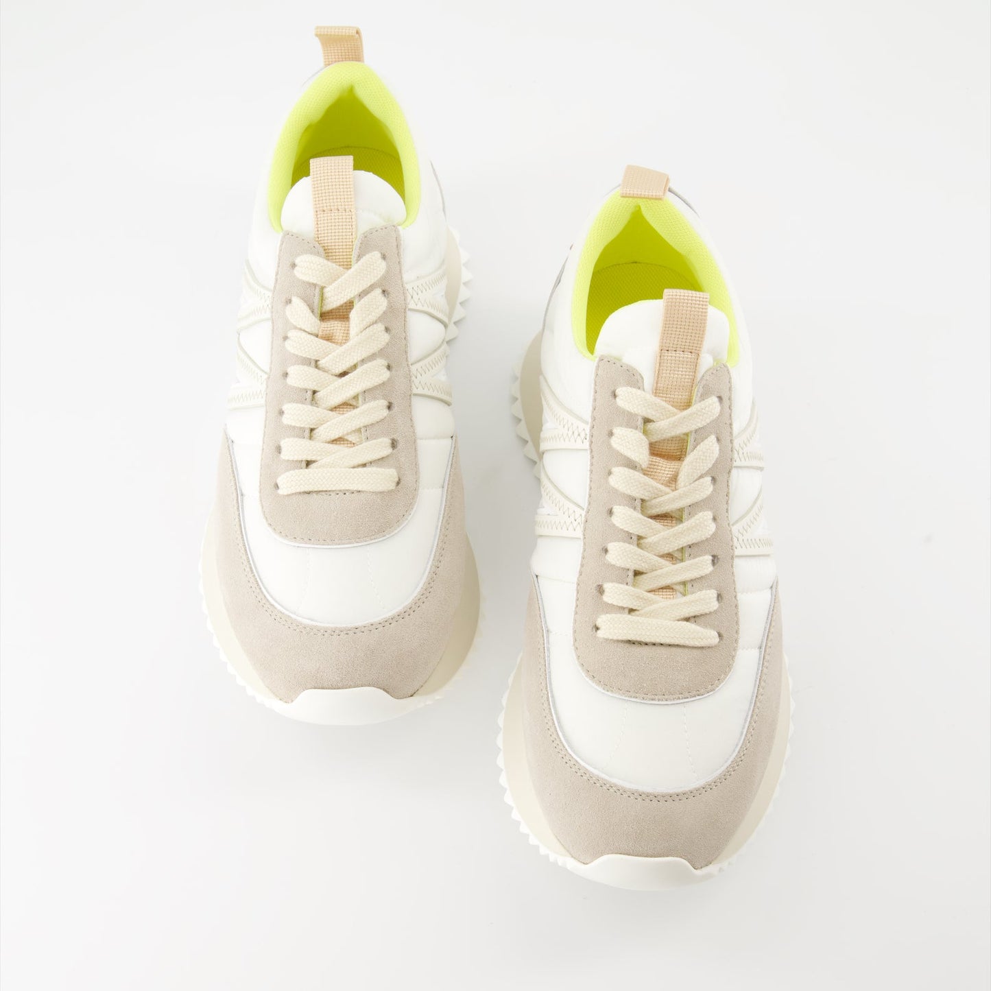 Moncler sneakers, luxury sneakers, nylon and suede sneakers, designer footwear, Pacey sneakers