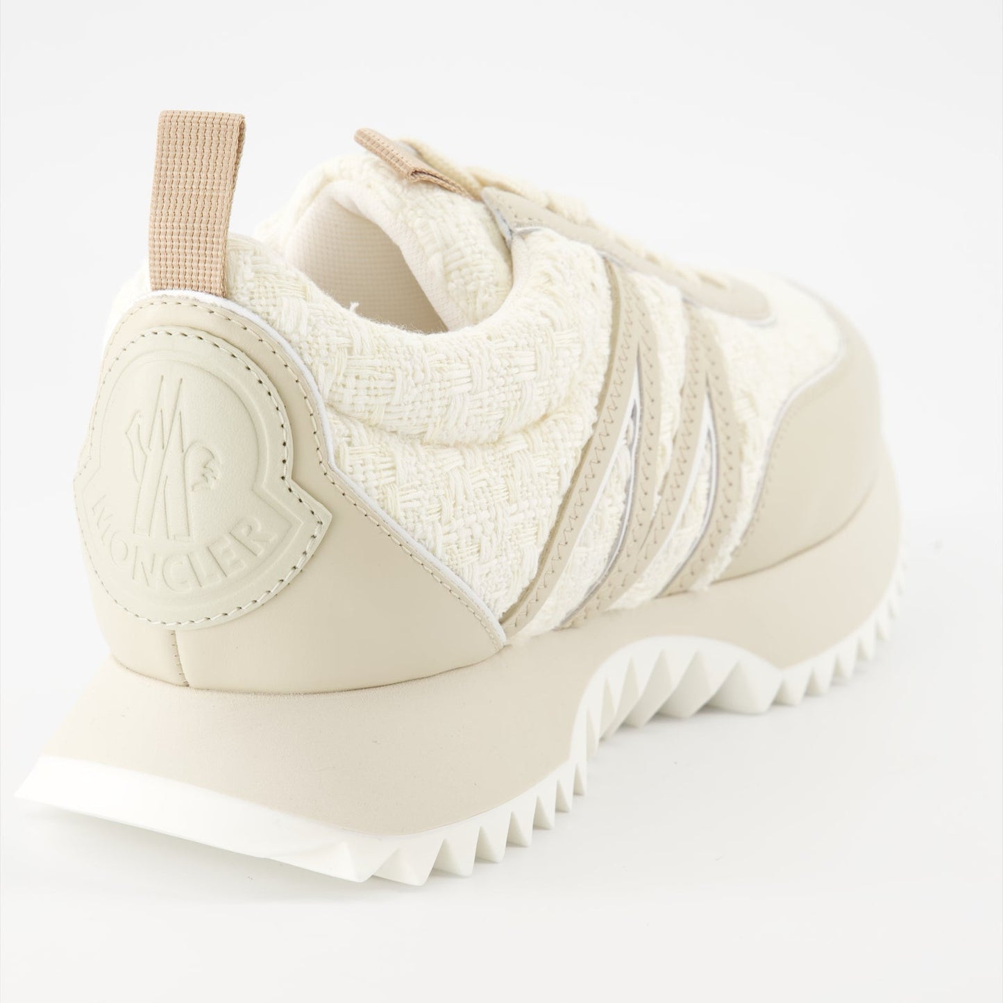 luxury sneakers, Moncler, leather sneakers, high-end footwear, Pacey sneakers