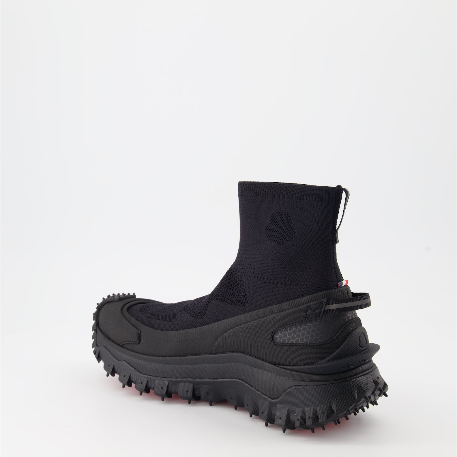 High-top sneakers, luxury footwear, Trailgrip, Moncler sneakers, premium men's shoes