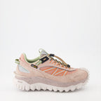 Image of Trailgrip Suede Mesh Sneakers by Moncler for Women - Season Spring-Summer 2024 - Right Side View