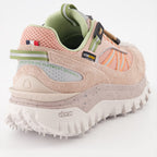 Image of Trailgrip Suede Mesh Sneakers by Moncler for Women - Season Spring-Summer 2024 - Detail View 8