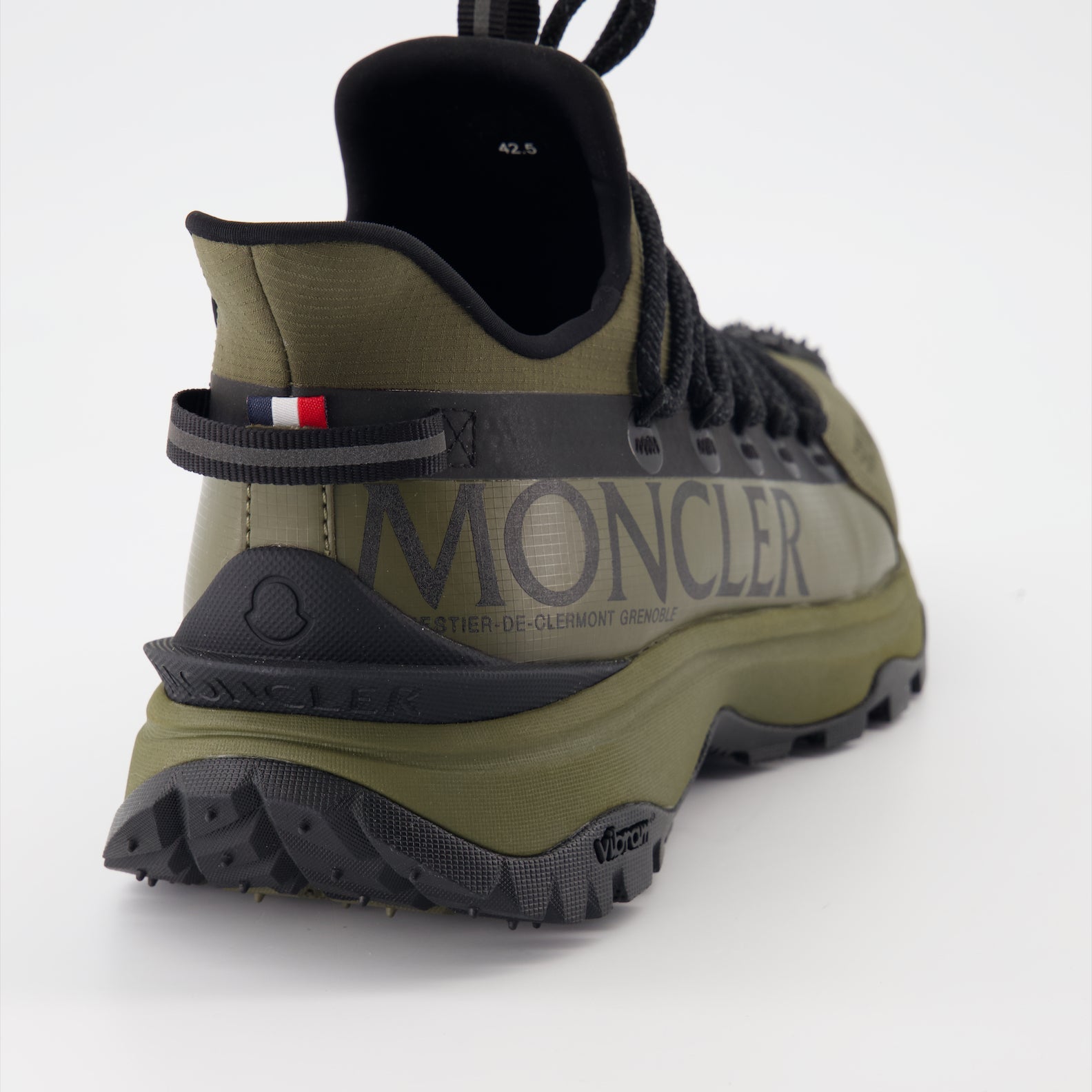 Trailgrip Lite2, luxury sneakers, lightweight comfort, khaki nylon sneakers, Moncler footwear