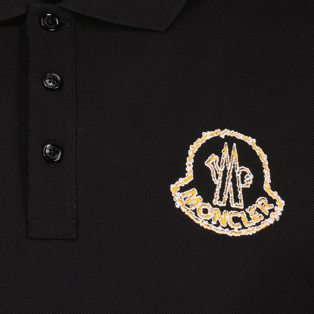 Black Logo Polo Shirt