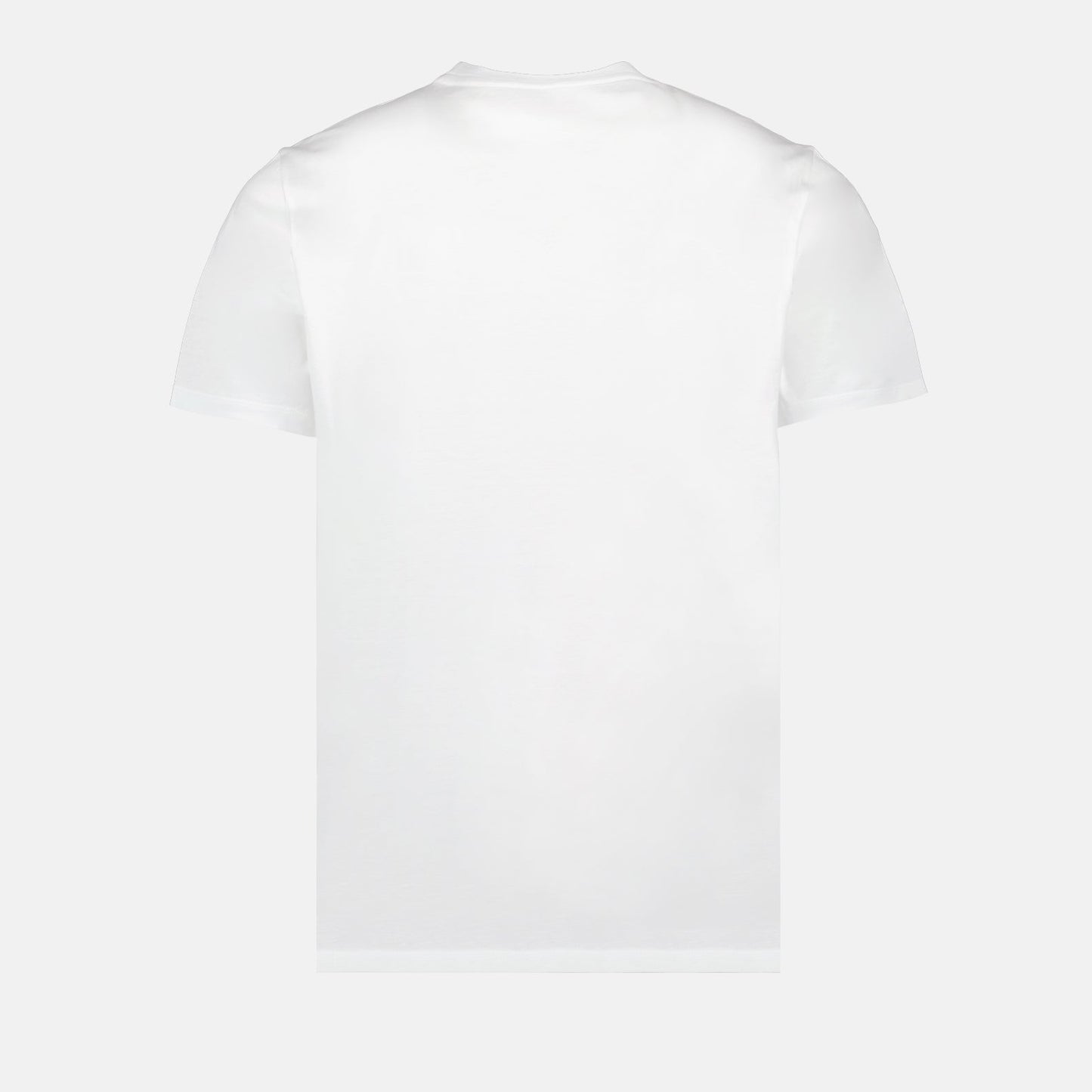 Moncler, white logo T-shirt, luxury casual wear, designer T-shirt, timeless fashion