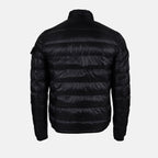 Moncler Agay Down Jacket, Luxury Winter Jacket, High-End Outerwear, Designer Down Jacket, Black Down Jacket