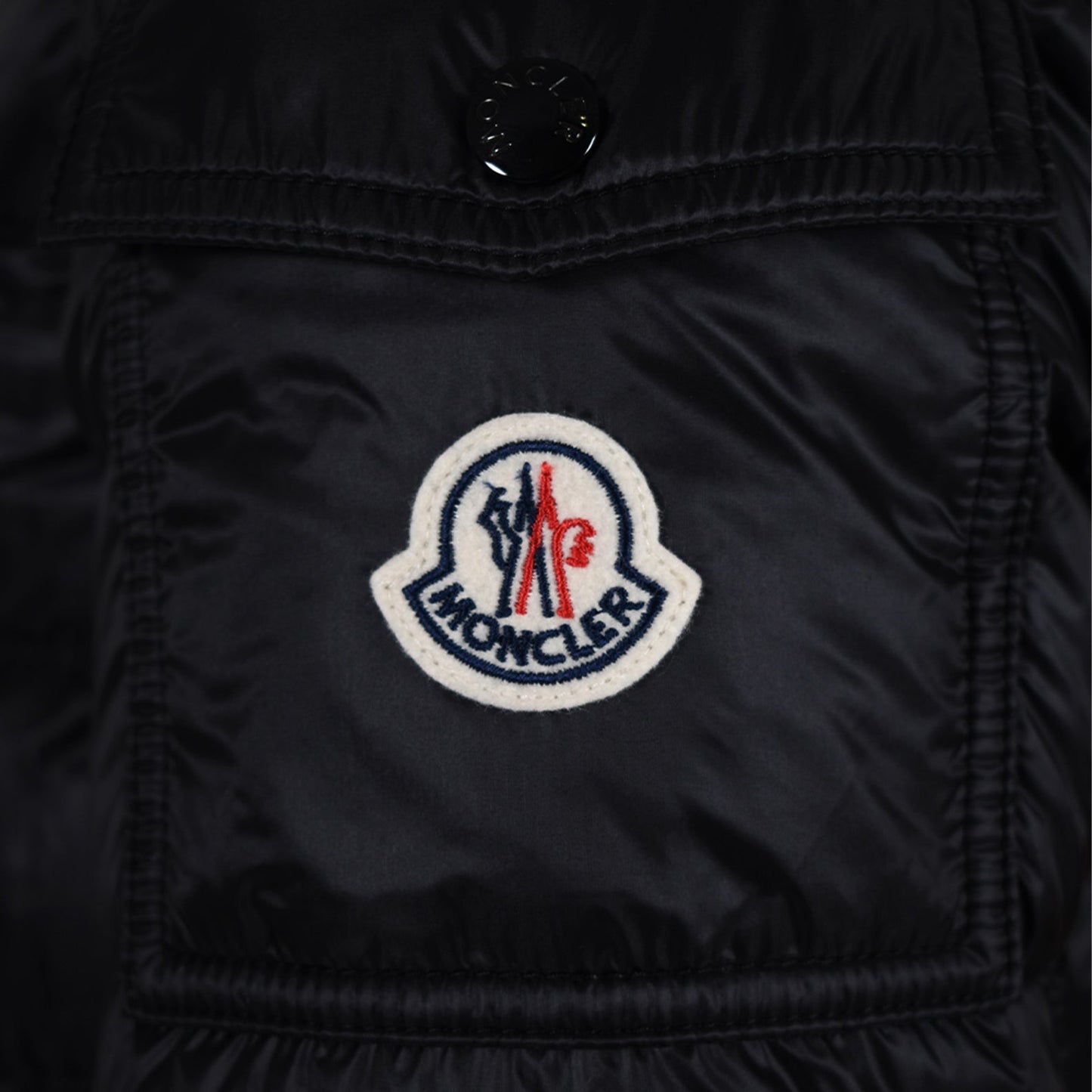 Moncler Agay Down Jacket, Luxury Winter Jacket, High-End Outerwear, Designer Down Jacket, Black Down Jacket