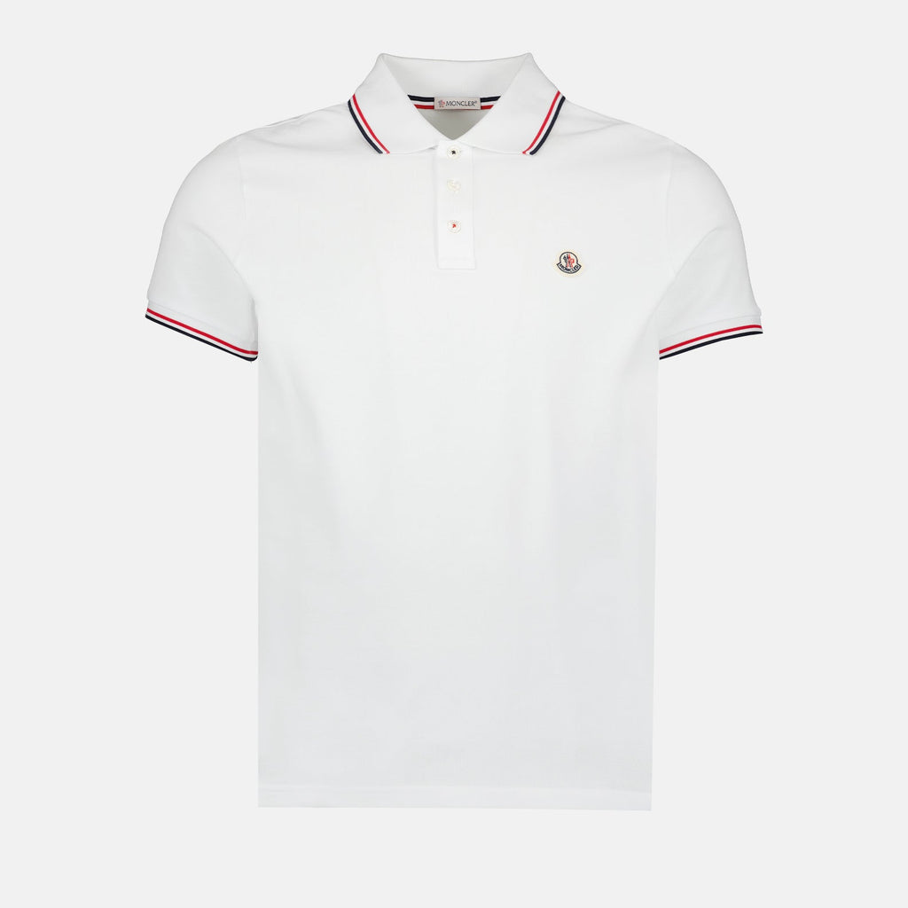 Moncler Polo, luxury polo shirt, designer polo, elegant men's wear, high-end fashion