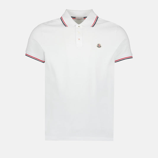 Moncler Polo, luxury polo shirt, designer polo, elegant men's wear, high-end fashion