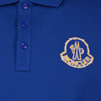 Blue Polo with Moncler Logo