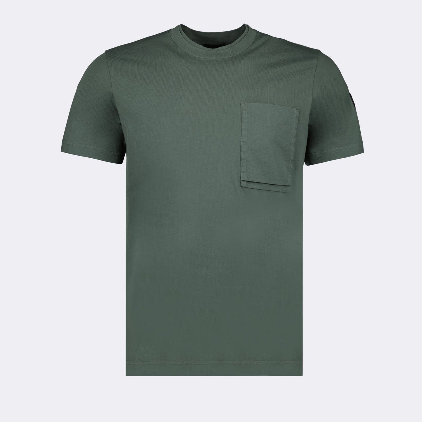 Green T-Shirt, Moncler, Luxury T-Shirt, Pocket T-Shirt, Men's Fashion