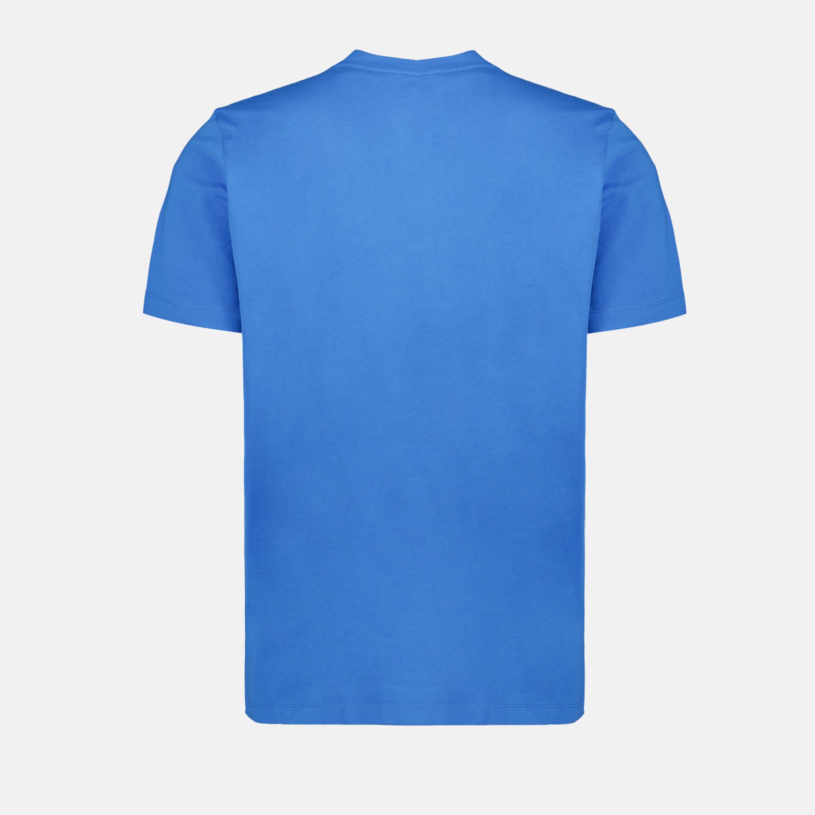 Moncler, luxury T-shirt, blue logo T-shirt, high-end fashion, premium casual wear