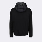 Versatile Bi-Material Nylon and Wool Jacket