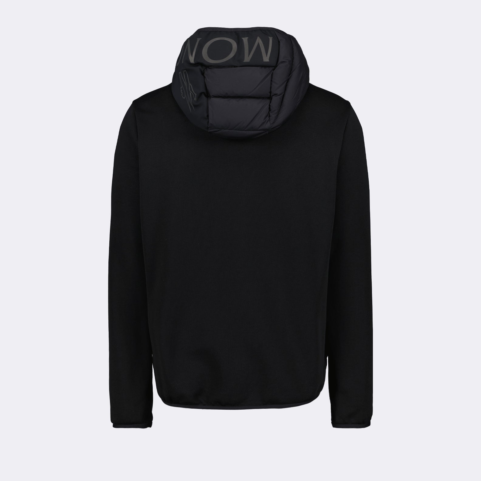 Versatile Bi-Material Nylon and Wool Jacket