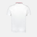 White Polo with Contrasting Trim