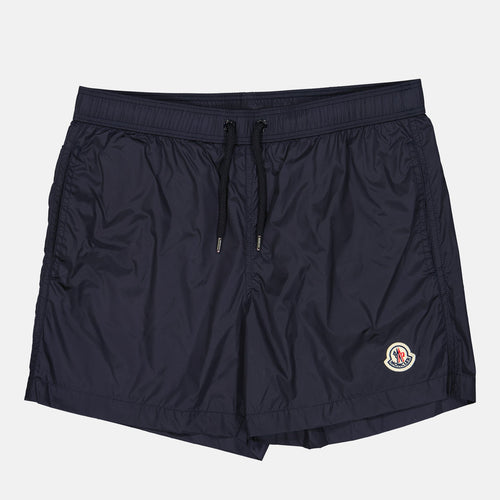 Short de Bain Bleu avec Logo