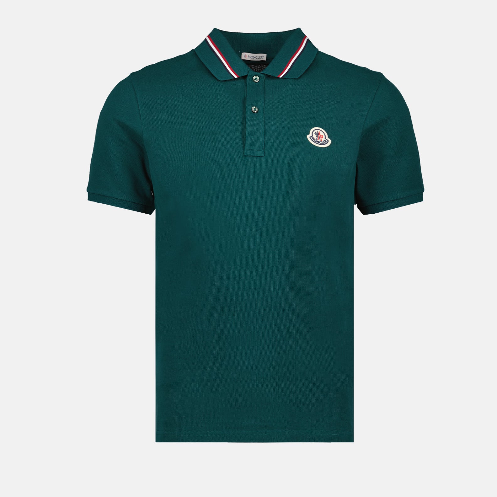 Moncler, Polo Shirt, Tipped Edge, Luxury Fashion, Men's Clothing