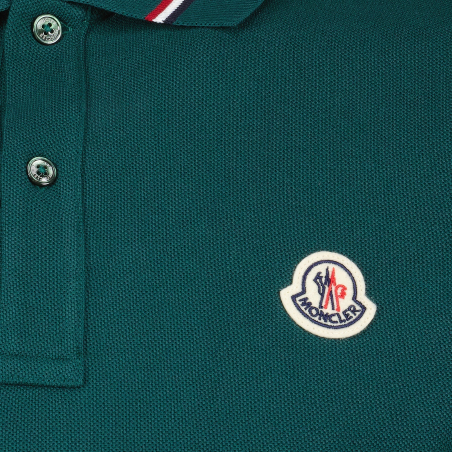 Moncler, Polo Shirt, Tipped Edge, Luxury Fashion, Men's Clothing