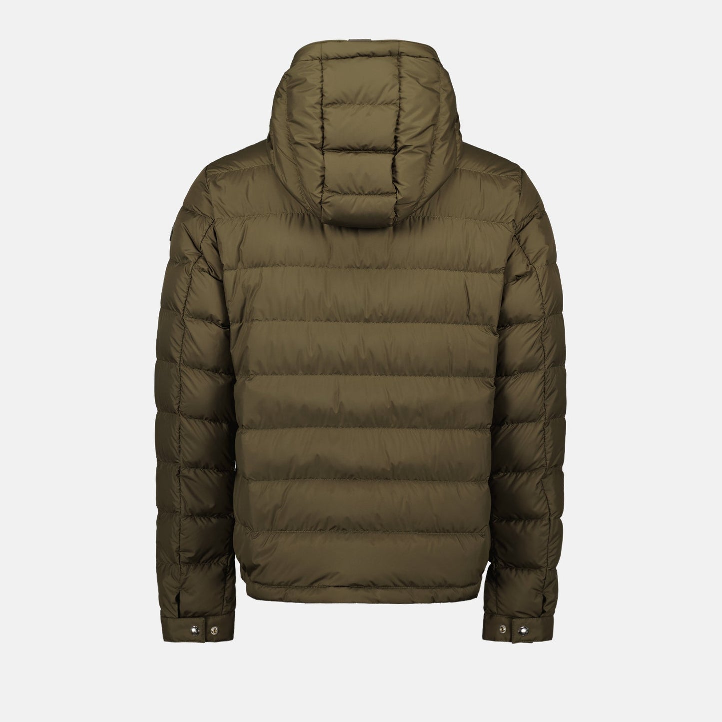 green down jacket, nylon jacket, luxury outerwear, Moncler jacket, winter fashion