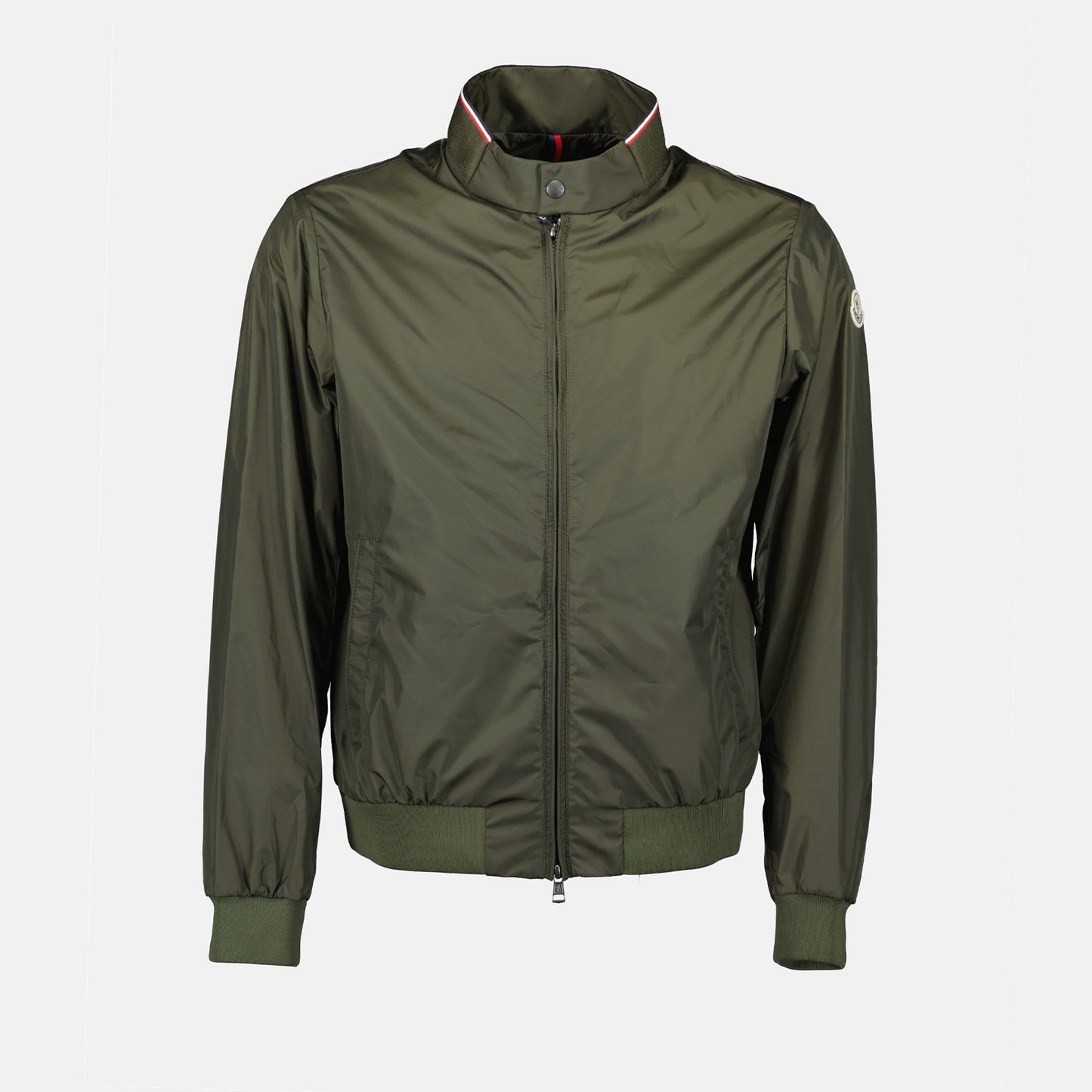 Reppe jacket, Moncler outerwear, luxury windbreaker, khaki jacket, designer windbreaker