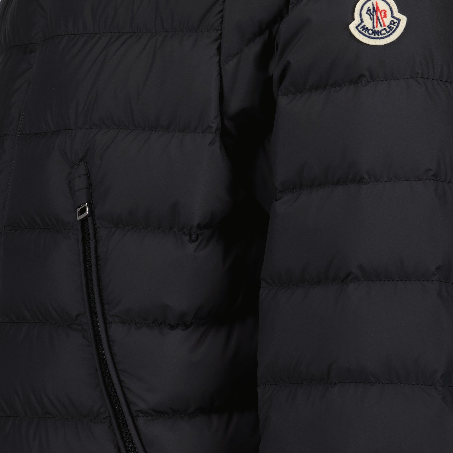 luxury down jacket, Moncler winter jacket, black down jacket, premium winter wear, stylish men's outerwear