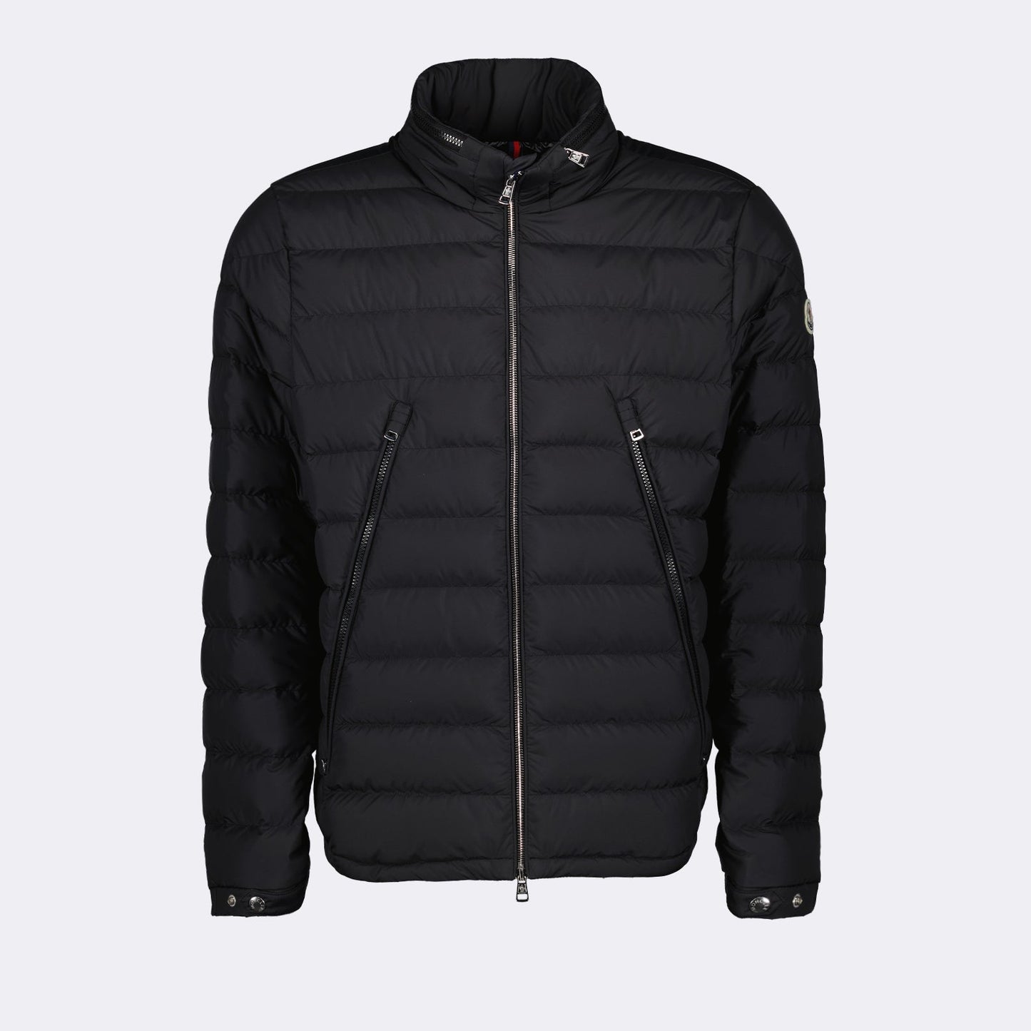 luxury down jacket, Moncler winter jacket, black down jacket, premium winter wear, stylish men's outerwear