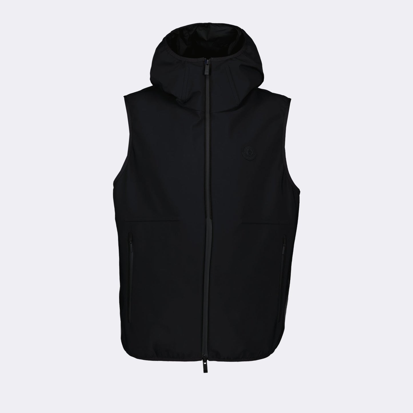 Moncler, Malrif Sleeveless Vest, Luxury Vest, Black Vest, Men's Outerwear