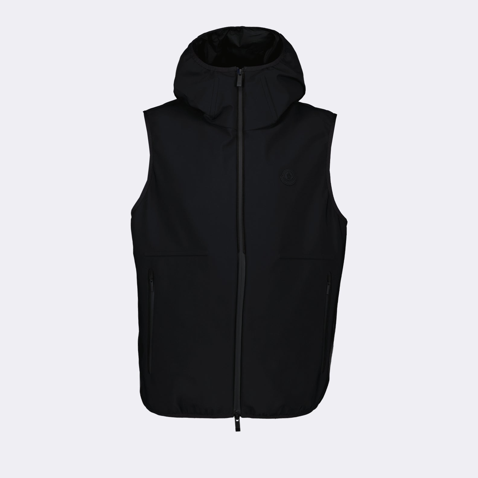 Moncler, Malrif Sleeveless Vest, Luxury Vest, Black Vest, Men's Outerwear