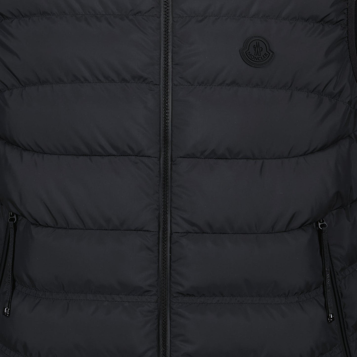 Quilted jacket, sleeveless jacket, luxury outerwear, Moncler, Nuberia jacket