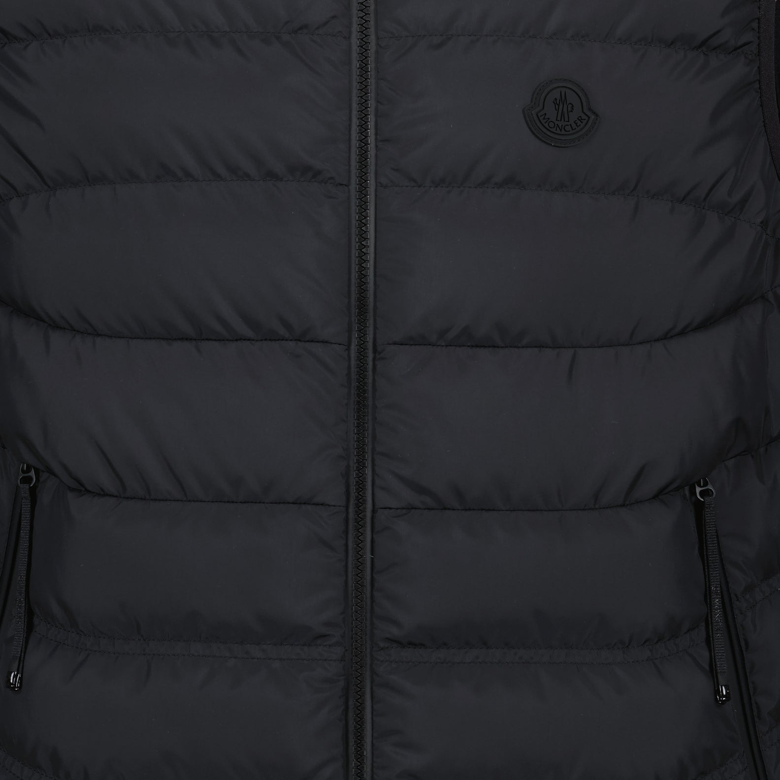 Quilted jacket, sleeveless jacket, luxury outerwear, Moncler, Nuberia jacket