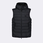 Quilted jacket, sleeveless jacket, luxury outerwear, Moncler, Nuberia jacket