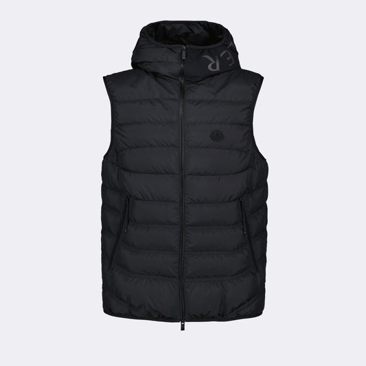 Quilted jacket, sleeveless jacket, luxury outerwear, Moncler, Nuberia jacket