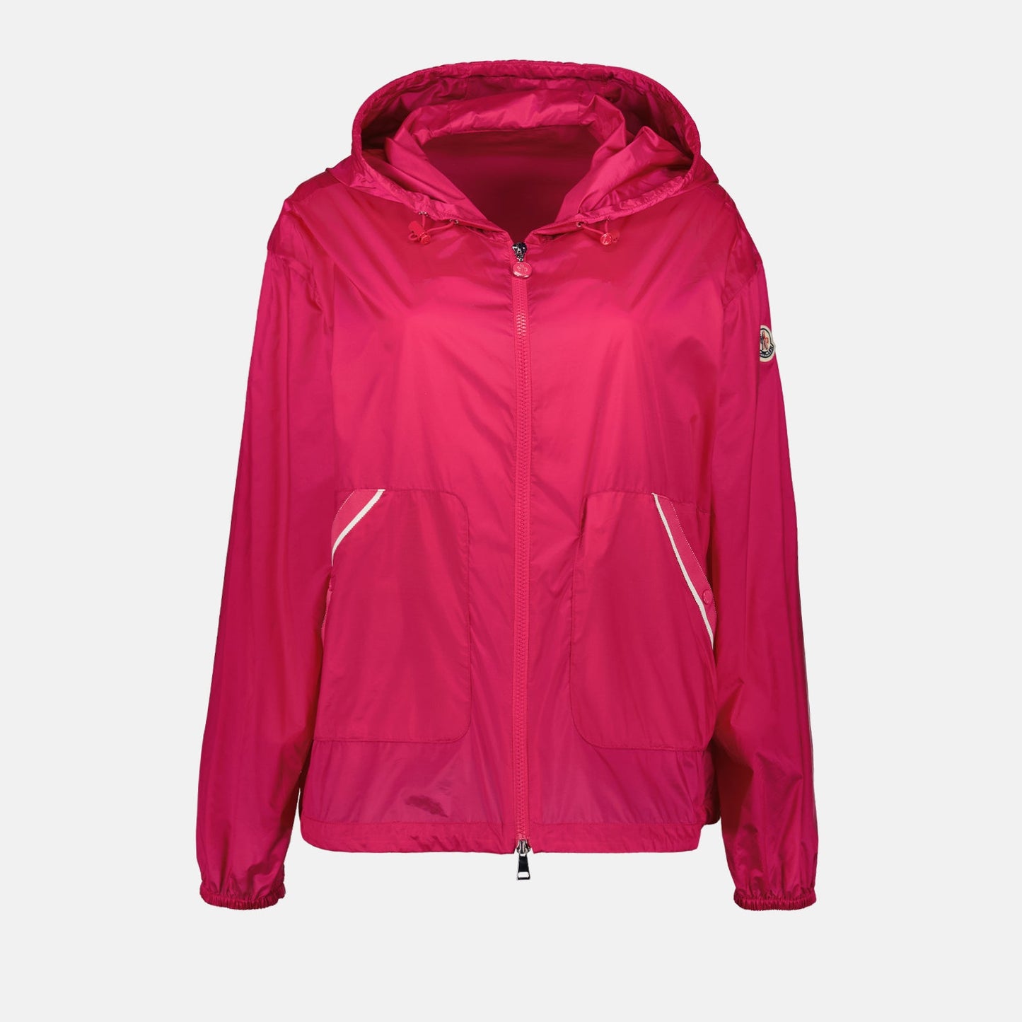 Moncler, luxury jacket, pink jacket, short jacket, high-end fashion