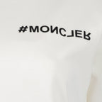Bild des weißen Logo-T-Shirts von Moncler Grenoble für Damen - Saison Frühling/Sommer 2024 - Detailansicht 5