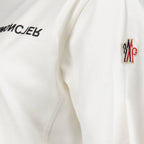 Bild des weißen Logo-T-Shirts von Moncler Grenoble für Damen - Saison Frühling/Sommer 2024 - Detailansicht 7