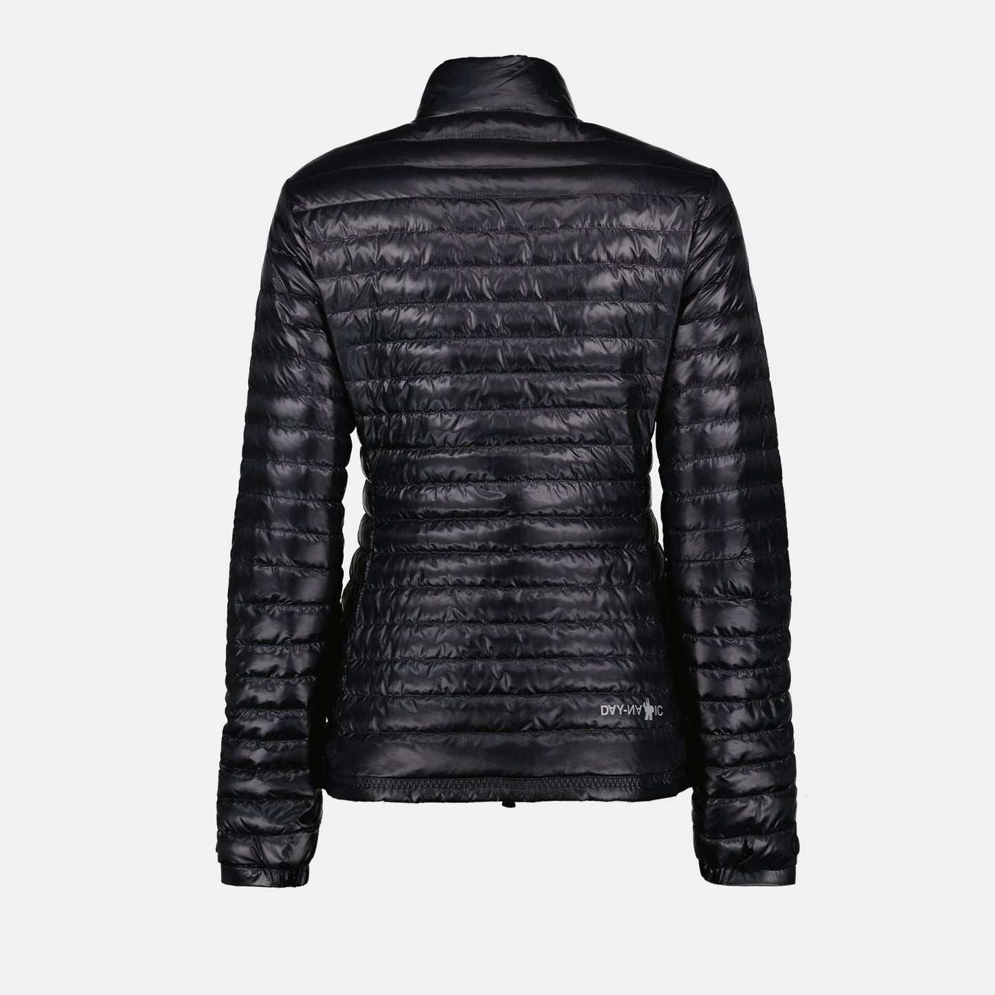 quilted jacket, nylon jacket, luxury outerwear, Moncler Grenoble, black jacket