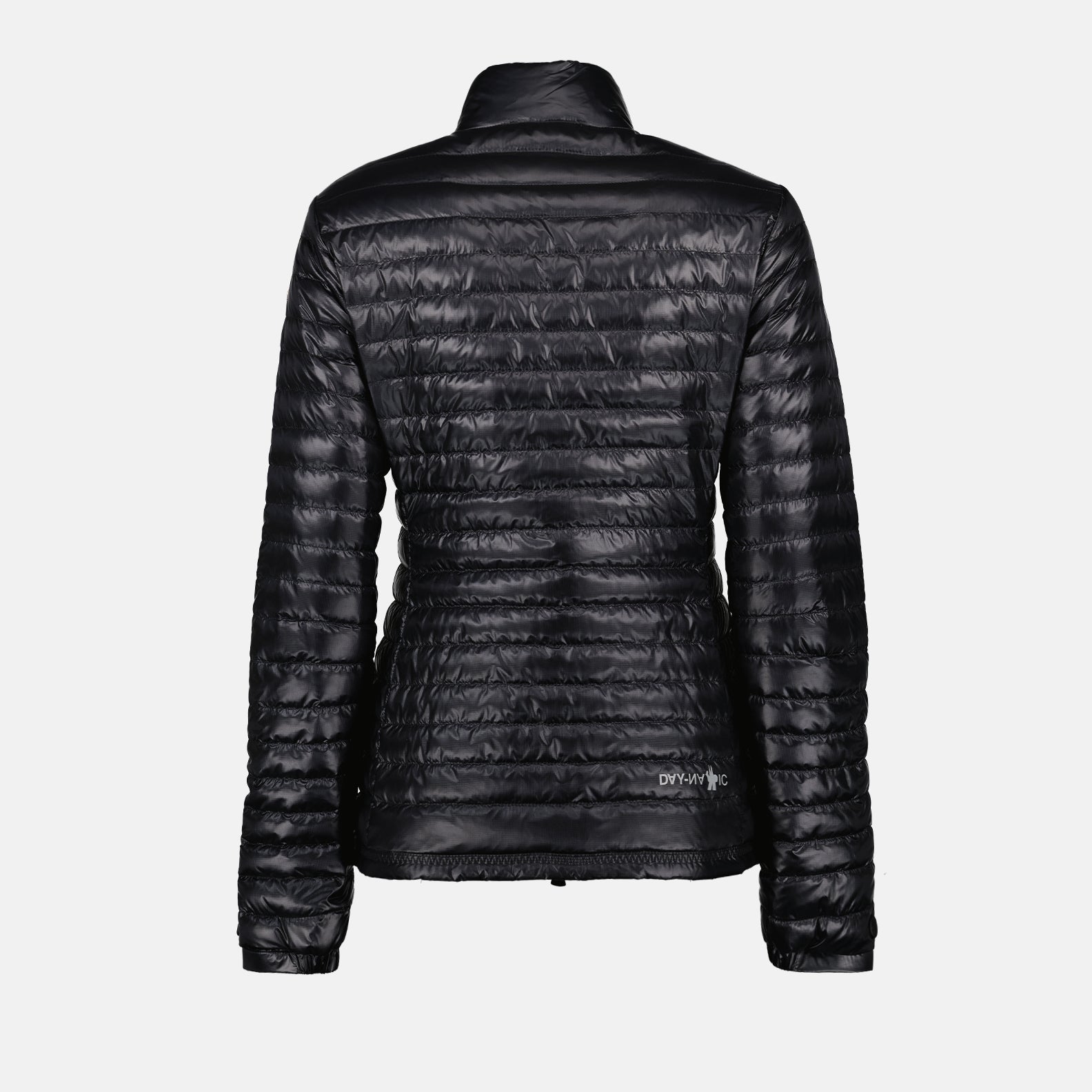 quilted jacket, nylon jacket, luxury outerwear, Moncler Grenoble, black jacket