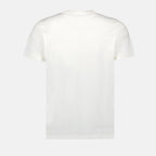 White T-shirt with Logo Print