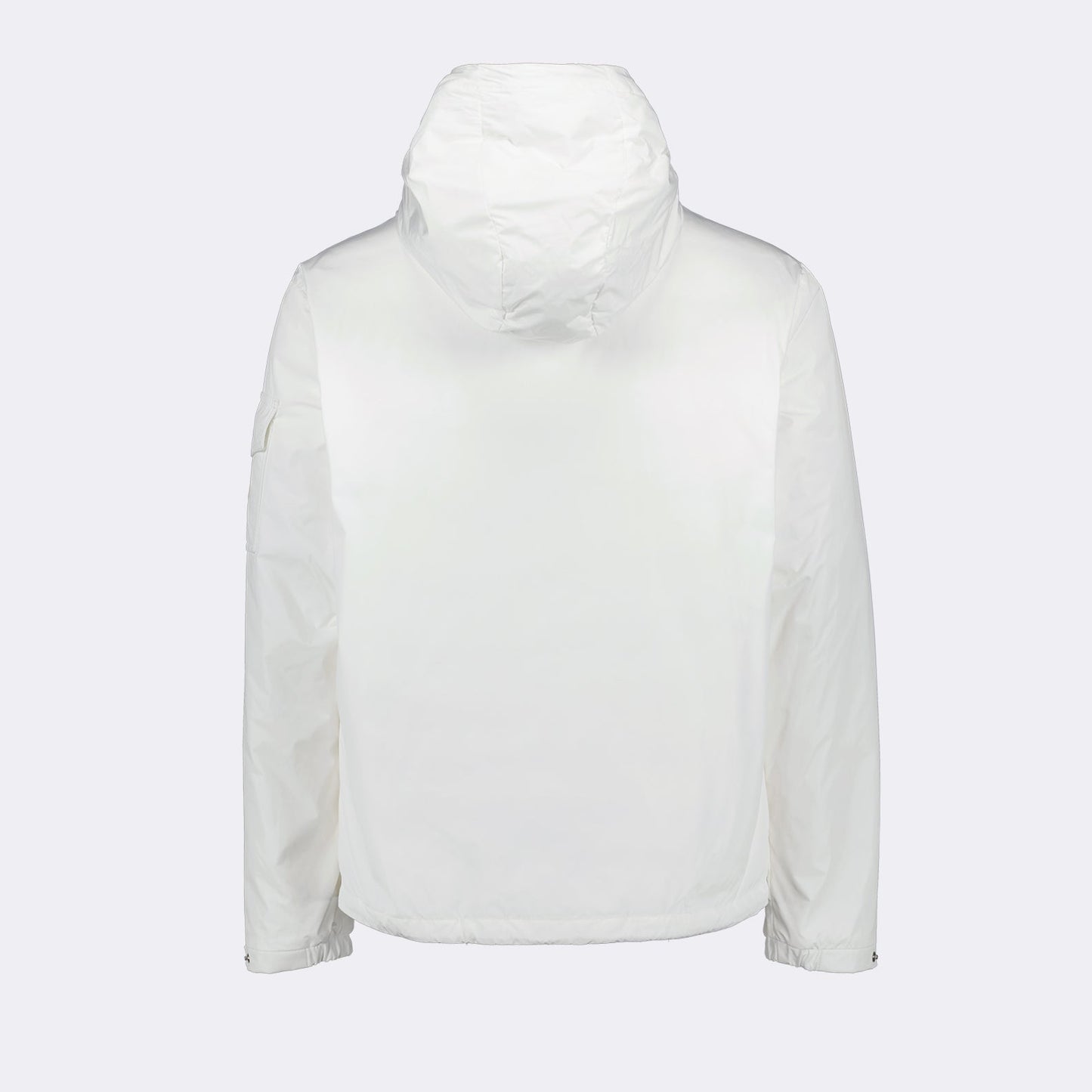 white nylon jacket, luxury jacket, Moncler jacket, Granero jacket, high-end fashion