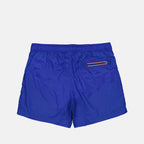 Moncler, navy swim shorts, logo swim shorts, luxury swimwear, men's swimwear