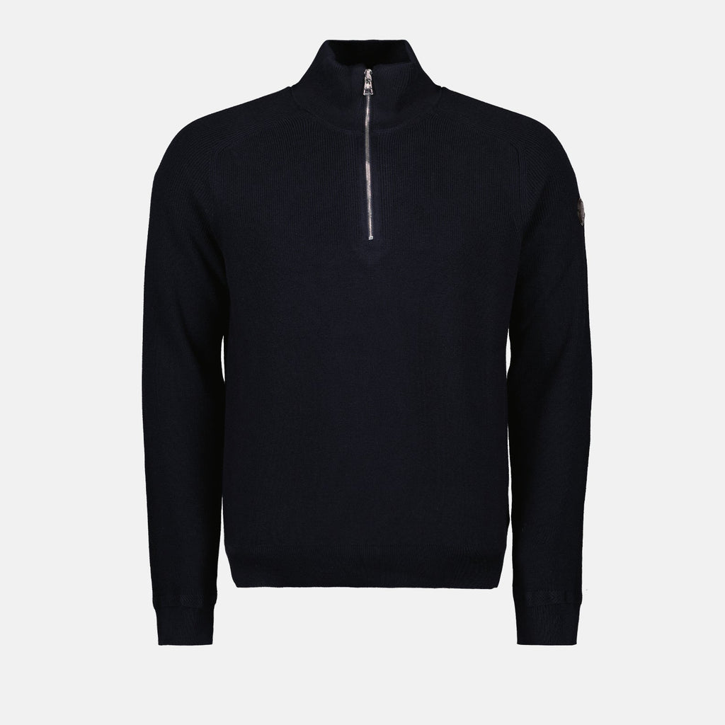 Image of Zip Pullover by Moncler for Men - Season Spring-Summer 2024 - Front View