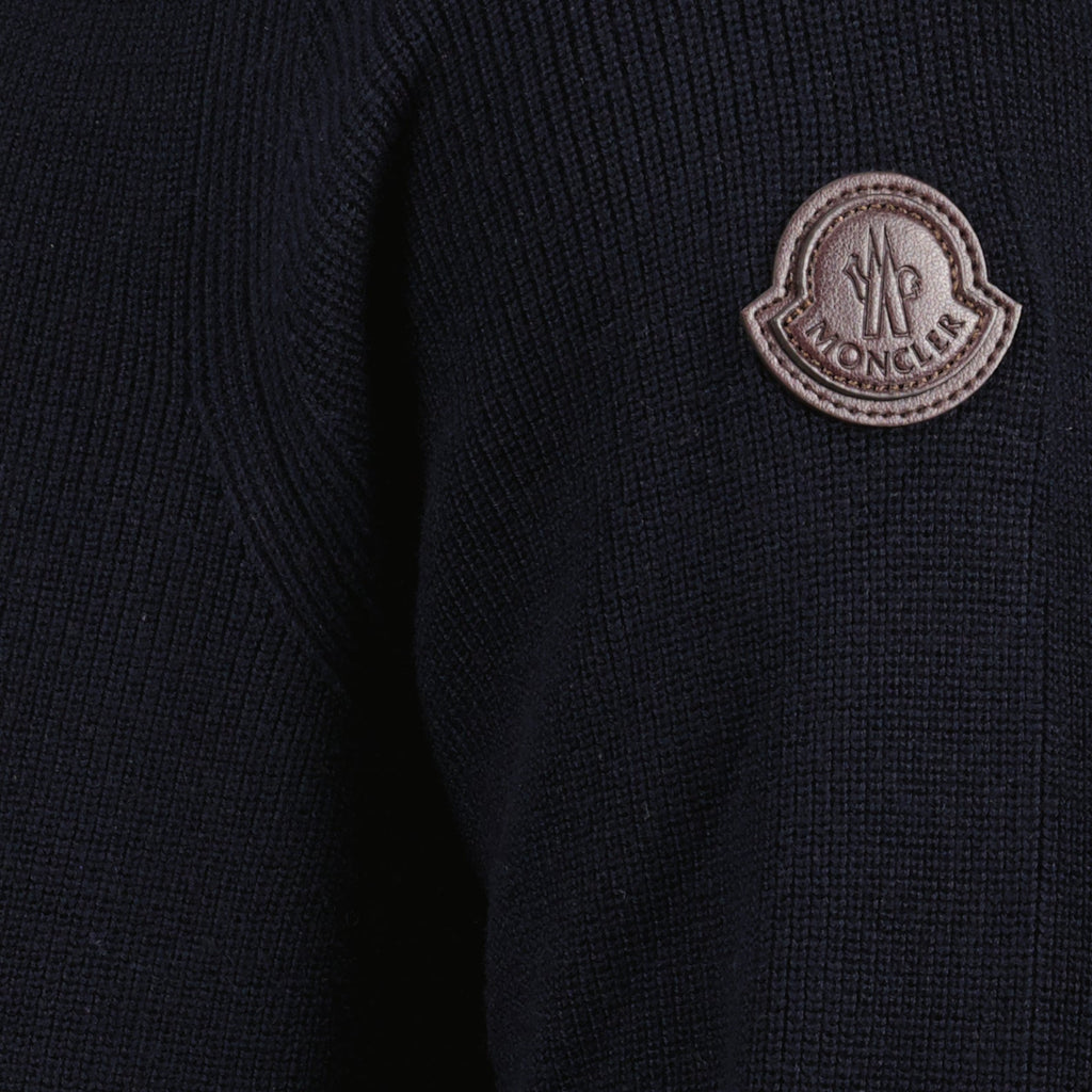 Image of Zip Pullover by Moncler for Men - Season Spring-Summer 2024 - Detail View 5