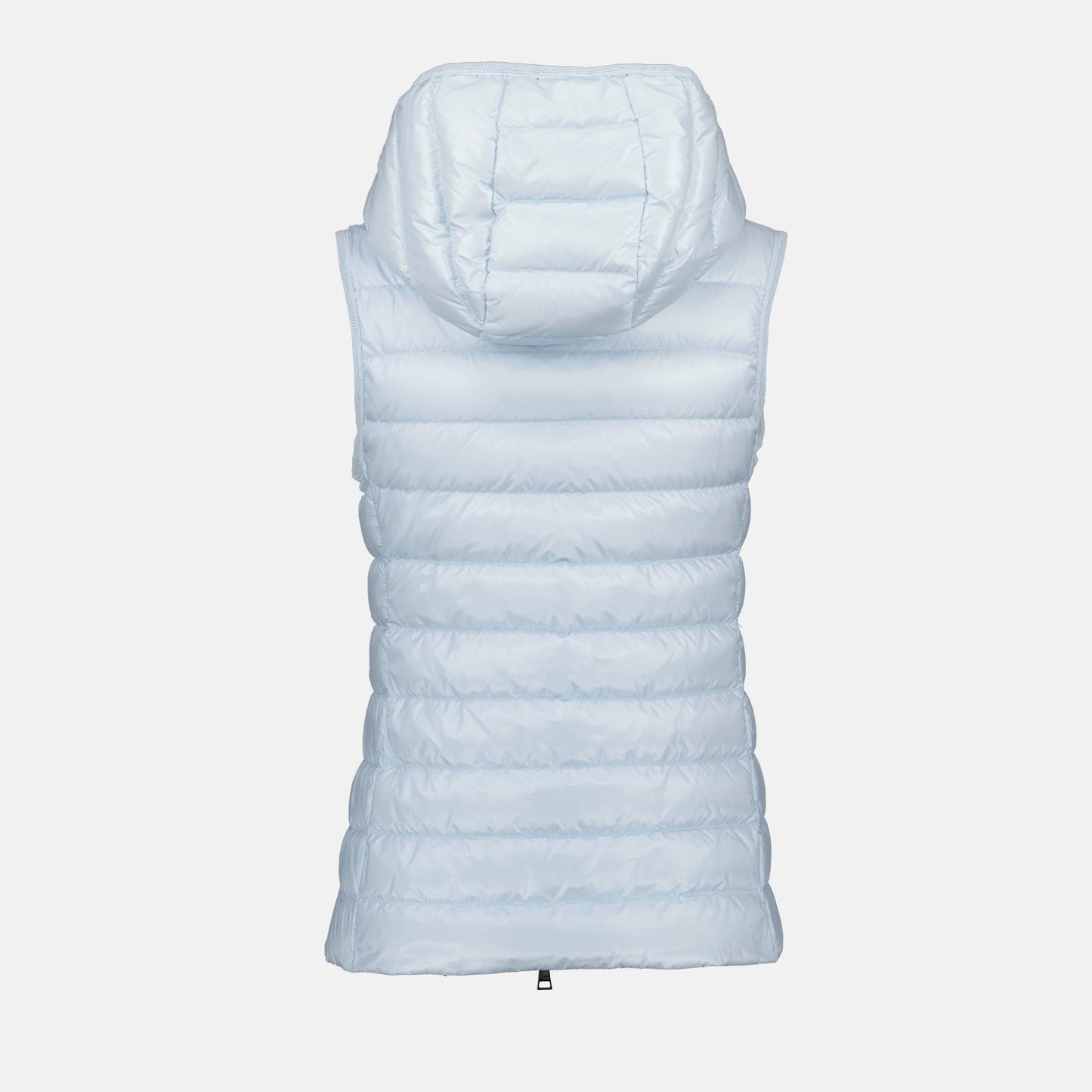 luxury vest, Glygos, sleeveless blue vest, Moncler fashion, high-end fashion